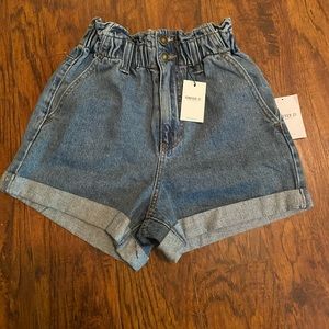 NWT Forever 21 jean shorts